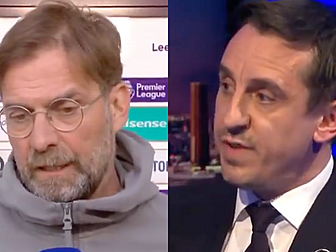 Klopp responds to Neville crit...